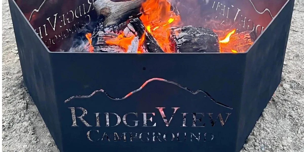 Ridgeview Campground fire pit